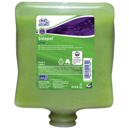 Handrengöring DEB SKIN CARE Solopol Lime