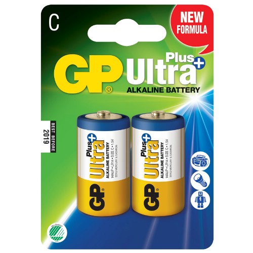 Alkaliska batterier GP Ultra+