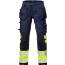 Gul/Marinblå
