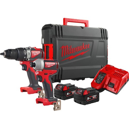 Kombipaket MILWAUKEE M18 BLPP2A2-502X 18 V