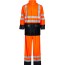 Orange/Marinblå