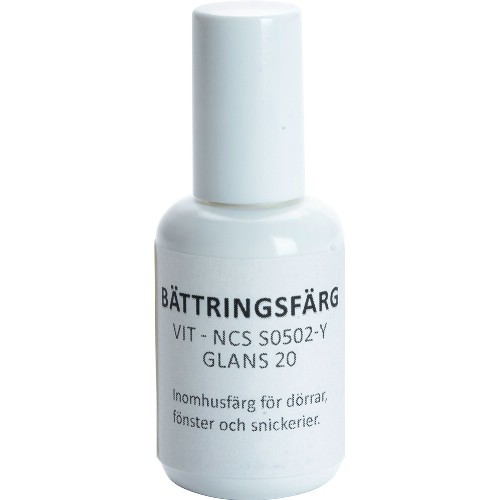 Bättringsfärg inomhus