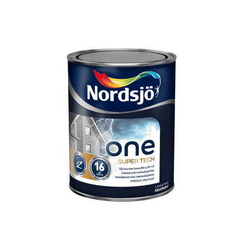 Fasadfärg NORDSJÖ ONE Super Tech