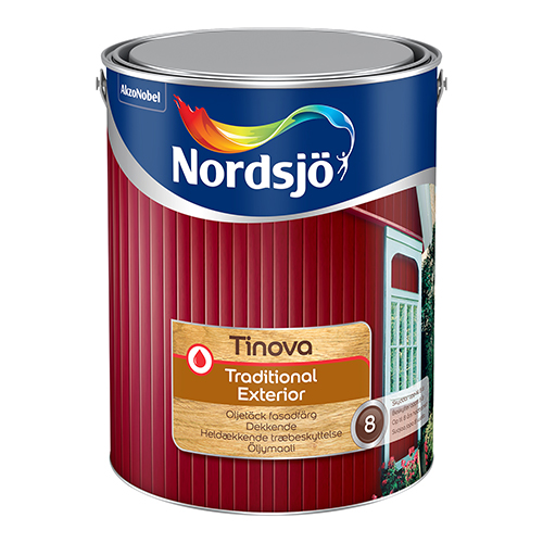 Oljetäck Fasadfärg NORDSJÖ Tinova Traditional Exterior