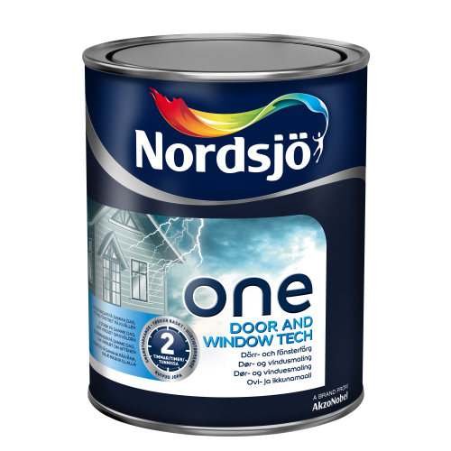 Fönsterfärg NORDSJÖ ONE Door & Window Tech